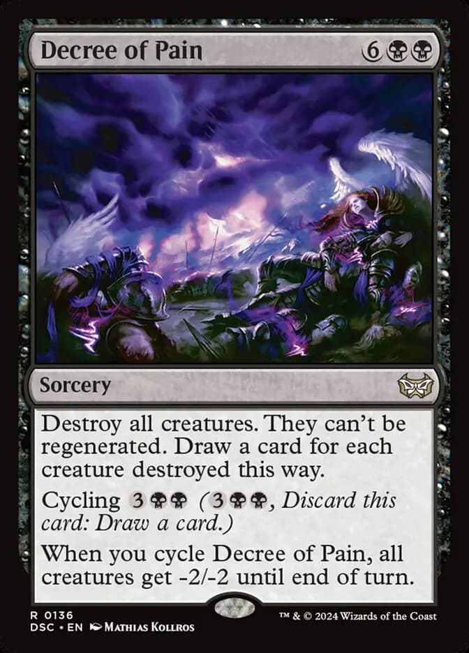 Card image of Decree of Pain
