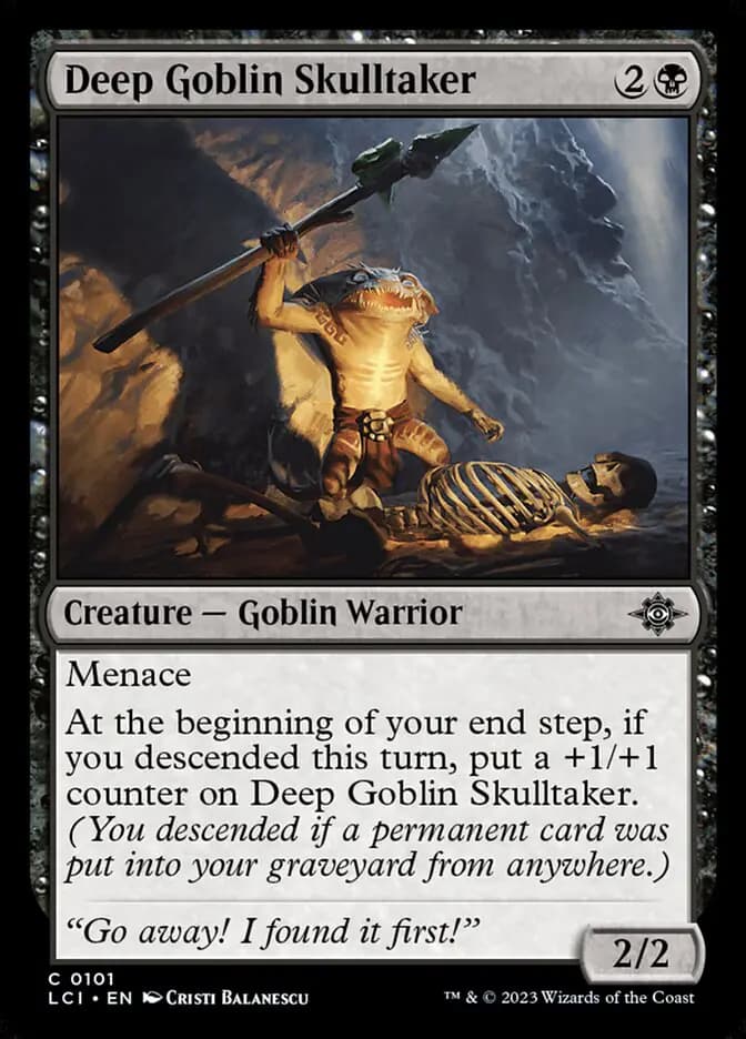 Card image of Deep Goblin Skulltaker