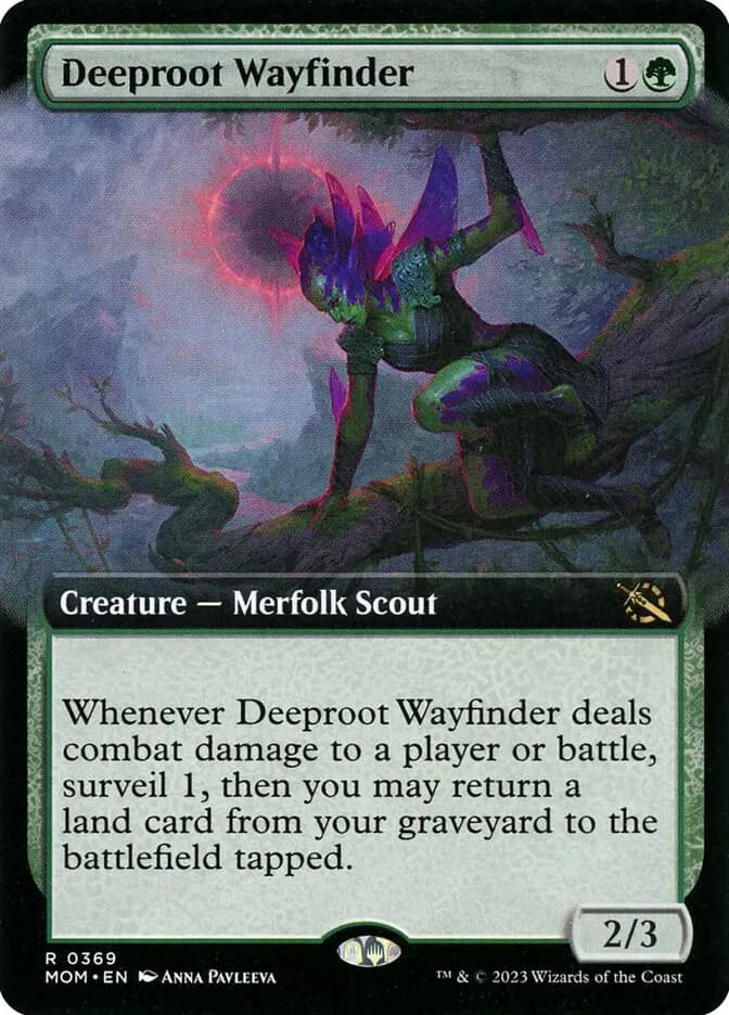 Card image of Deeproot Wayfinder