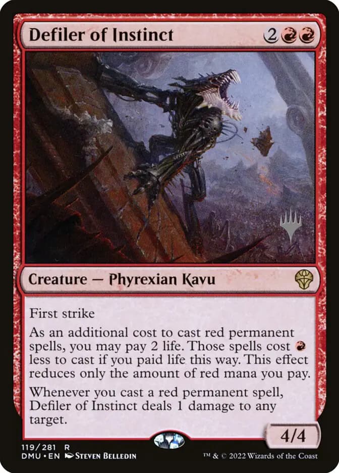 Card image of Defiler of Instinct