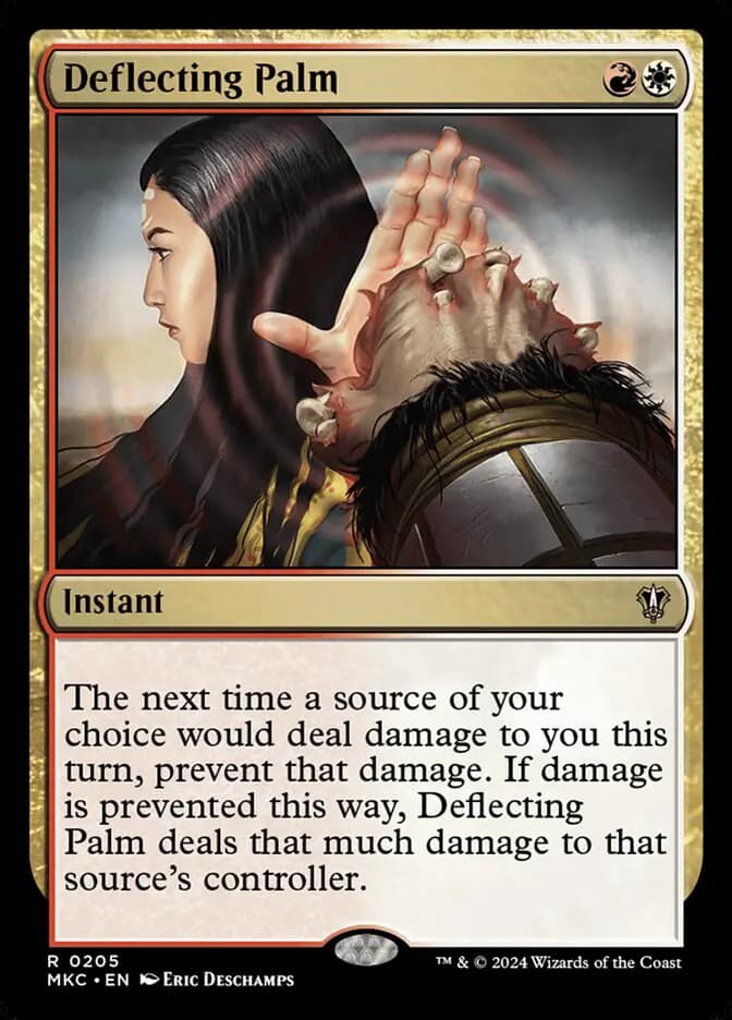 Card image of Deflecting Palm
