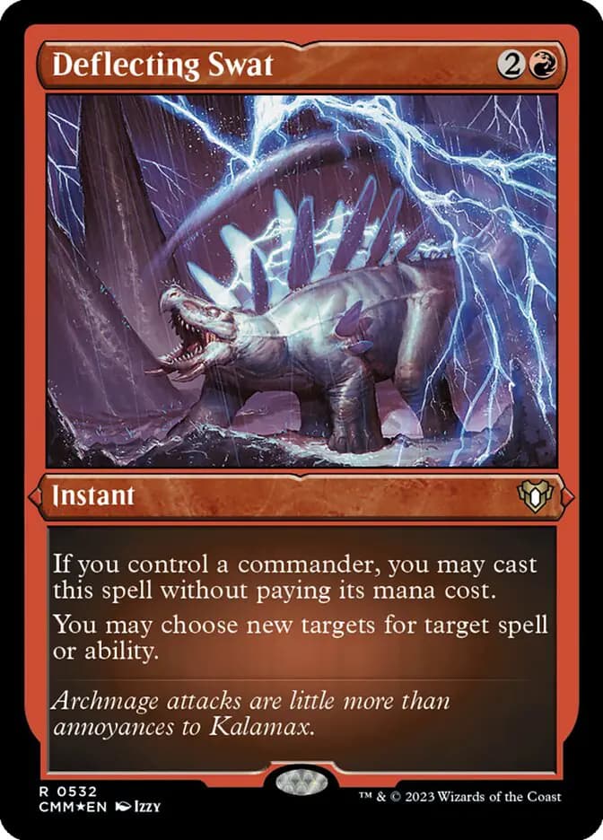 MTG 偏向はたき/Deflecting Swat ショーケース 英語1枚TLE Deflecting Swat (Commander Masters) #532 - buy magic cards