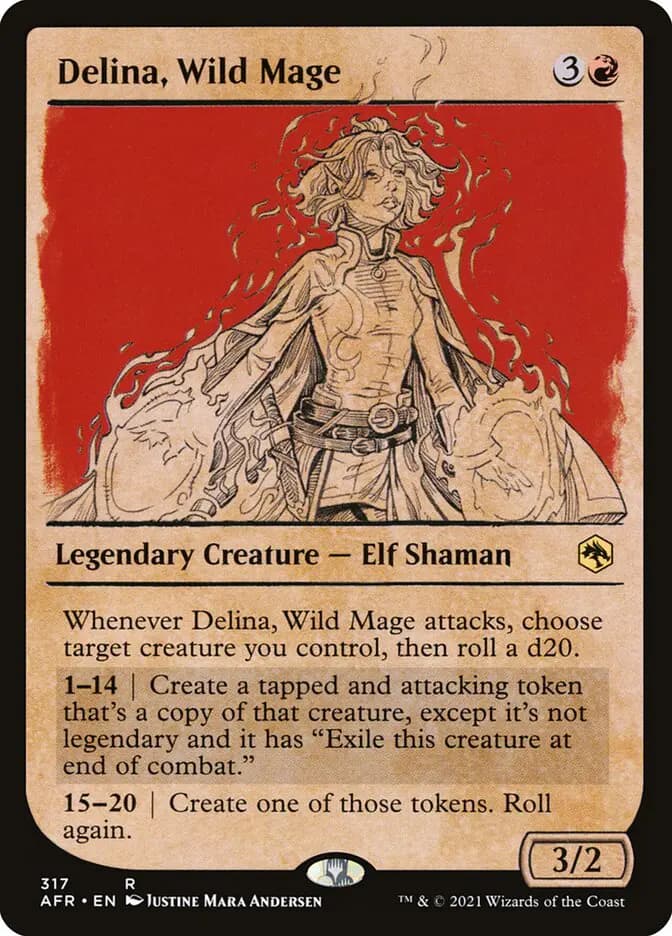 Card image of Delina, Wild Mage