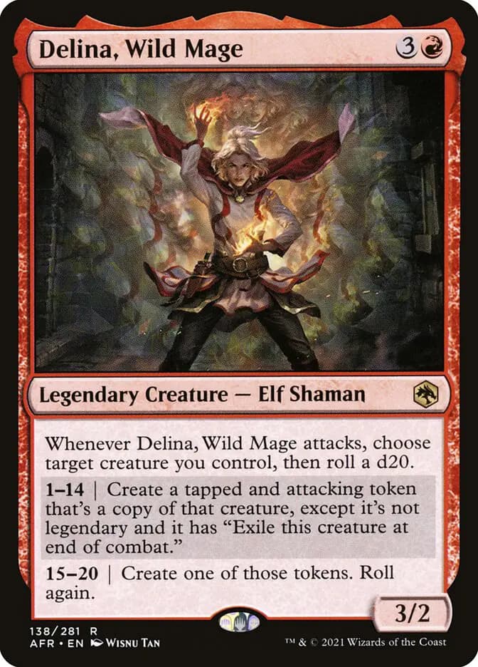 Card image of Delina, Wild Mage