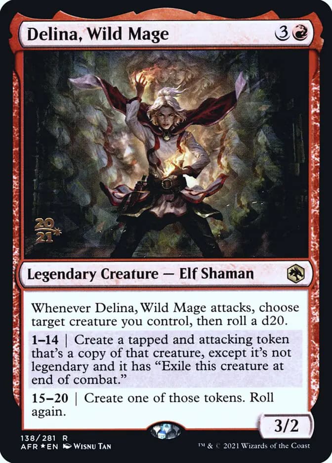 Card image of Delina, Wild Mage