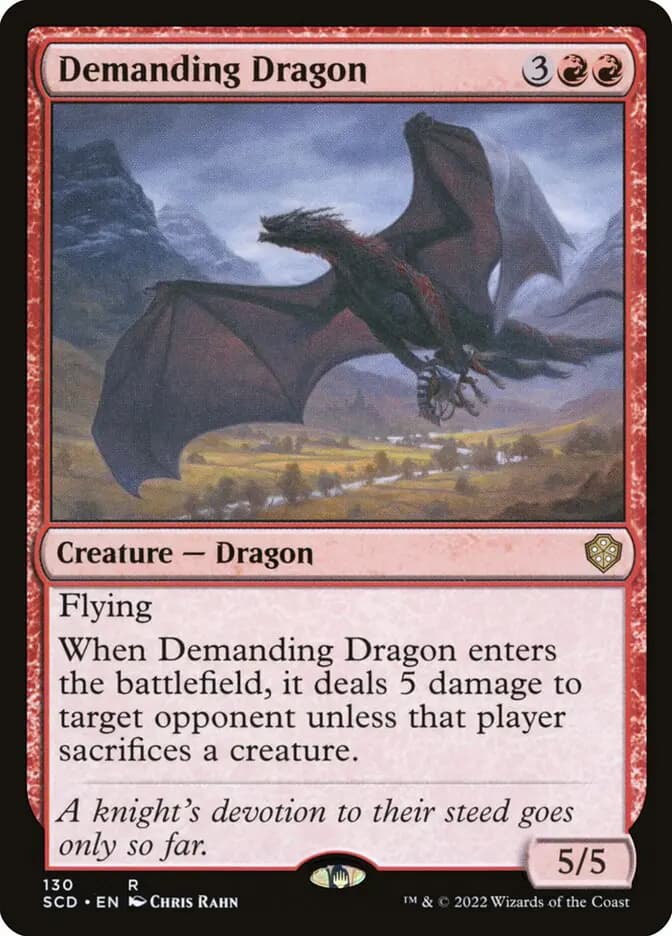 Card image of Demanding Dragon