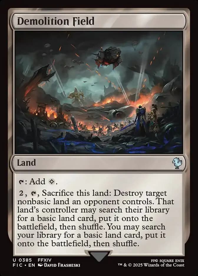 Card image of Demolition Field