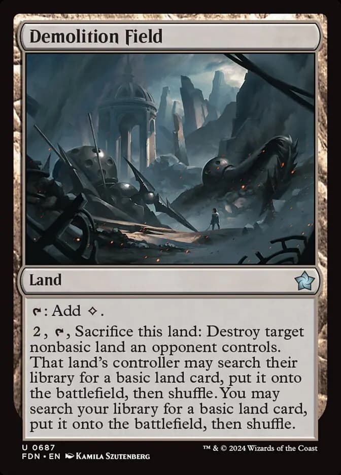 Card image of Demolition Field