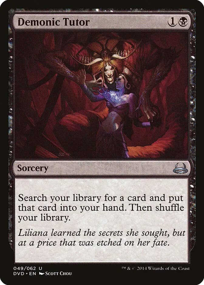 Card image of Demonic Tutor