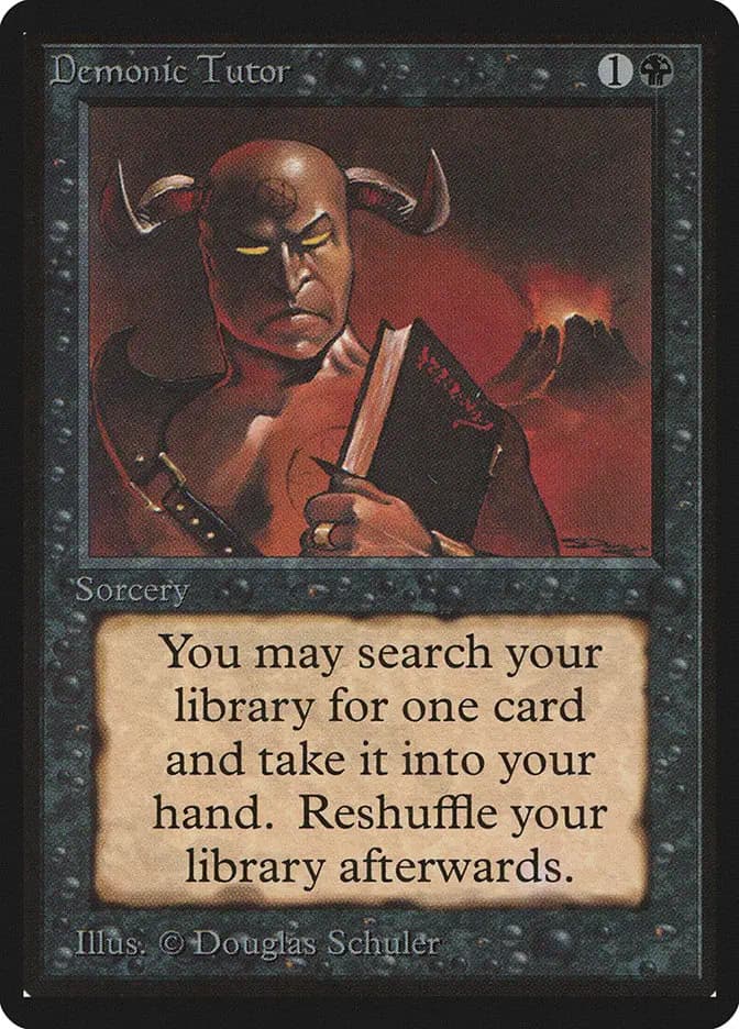 Card image of Demonic Tutor