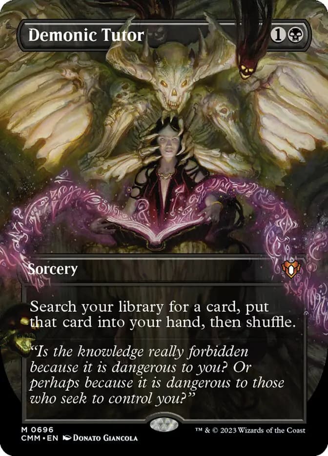 Demonic Tutor (Commander Masters) #696 - buy magic cards