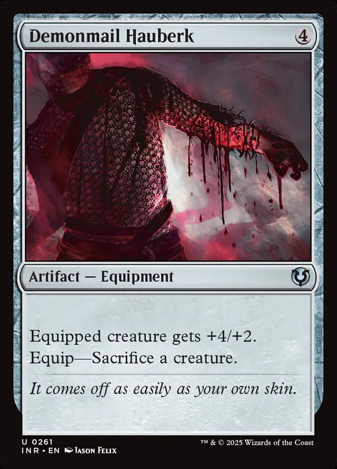 Card image of Demonmail Hauberk