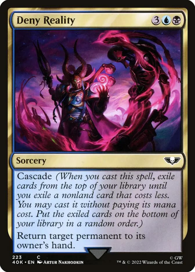 Card image of Deny Reality