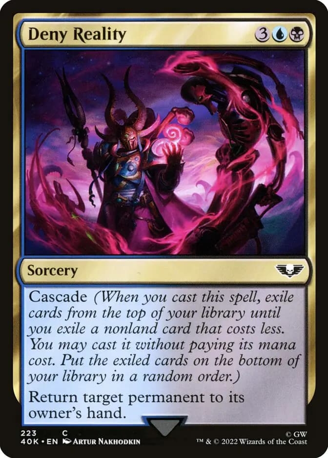 Card image of Deny Reality