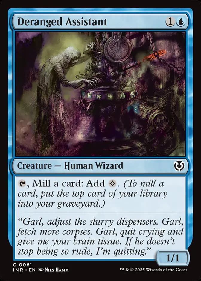 Card image of Deranged Assistant