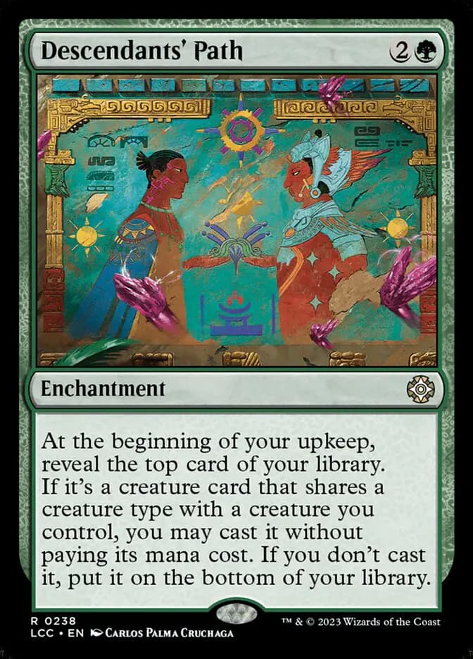 Card image of Descendants' Path
