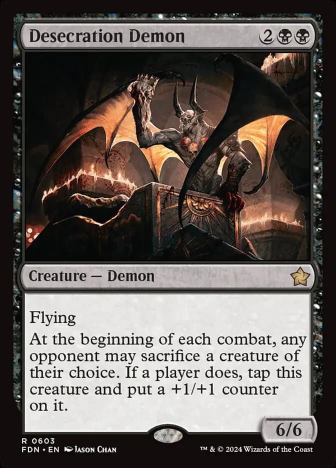 Card image of Desecration Demon