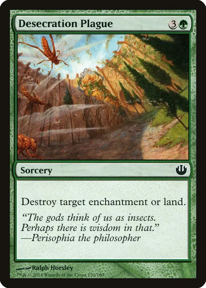Card image of Desecration Plague