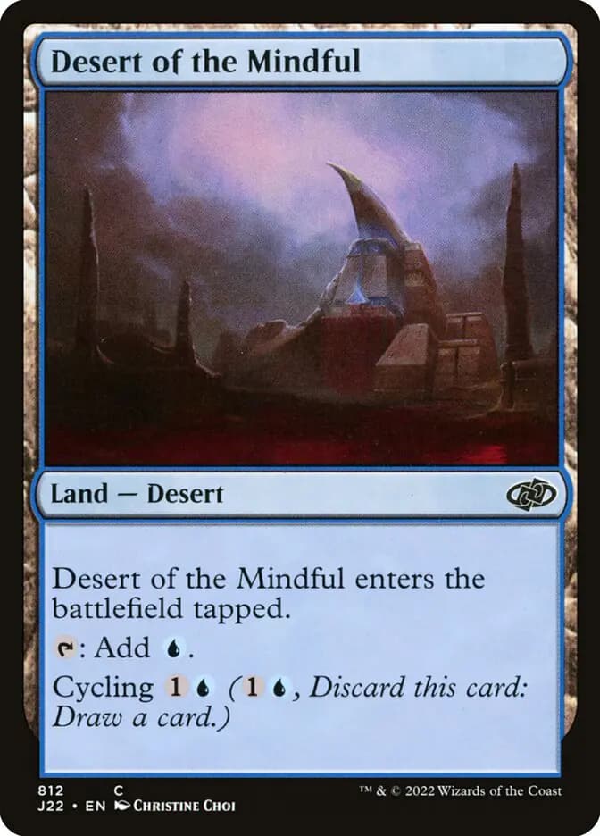 Card image of Desert of the Mindful