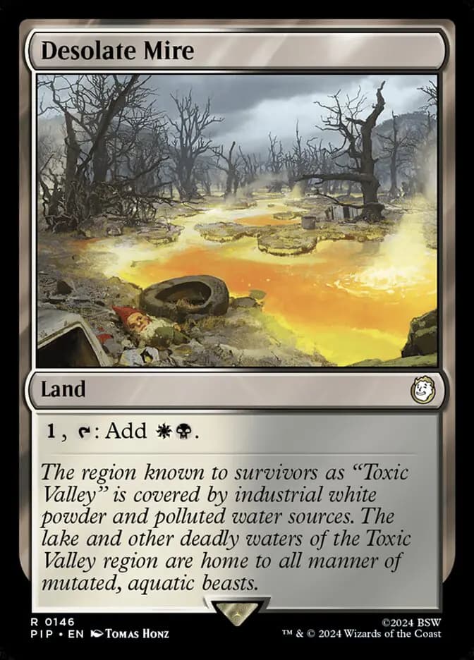 Card image of Desolate Mire