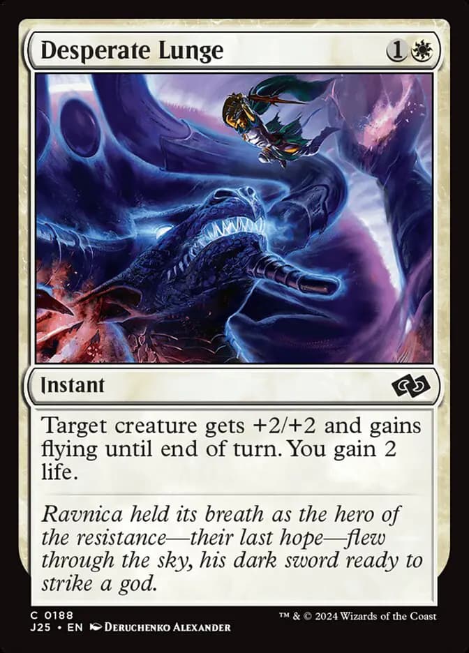 Card image of Desperate Lunge