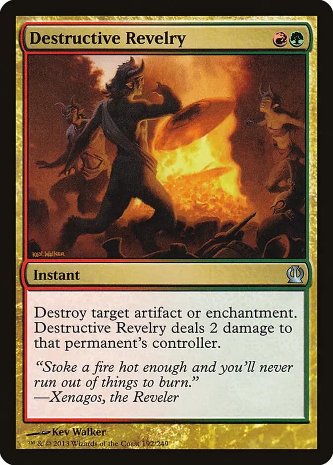 Card image of Destructive Revelry