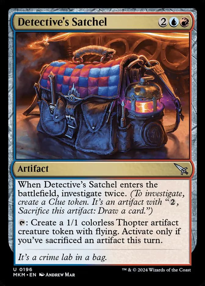 Card image of Detective's Satchel