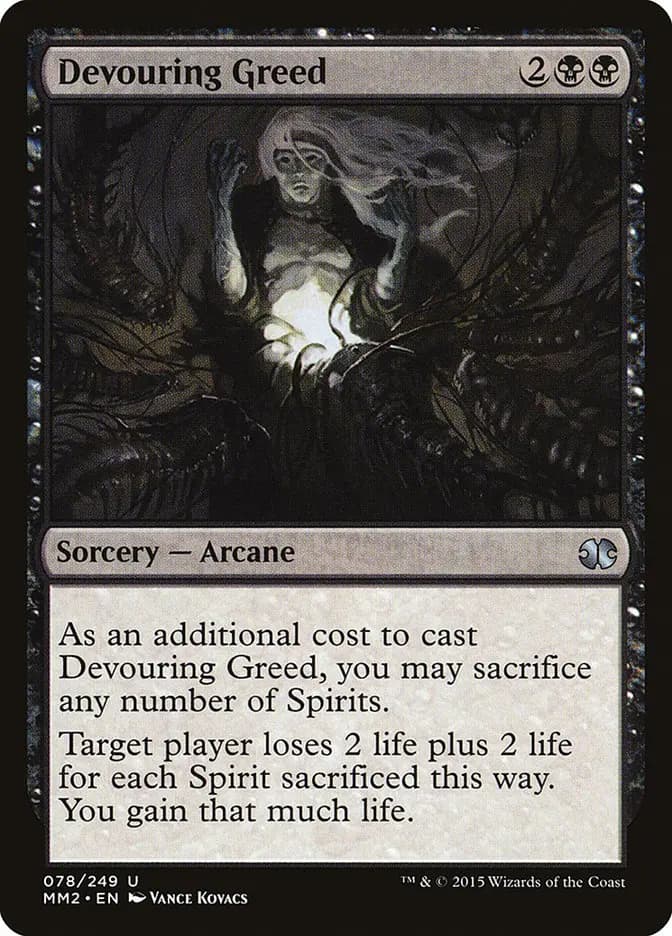 Card image of Devouring Greed
