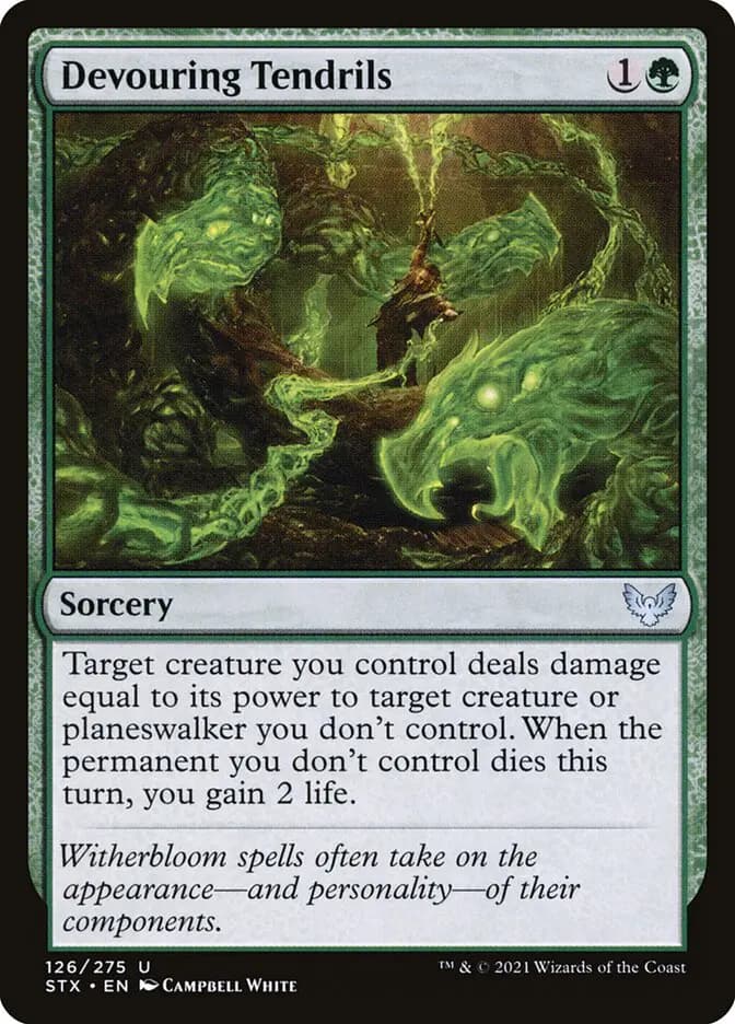 Card image of Devouring Tendrils