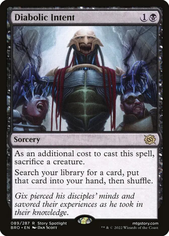 Card image of Diabolic Intent