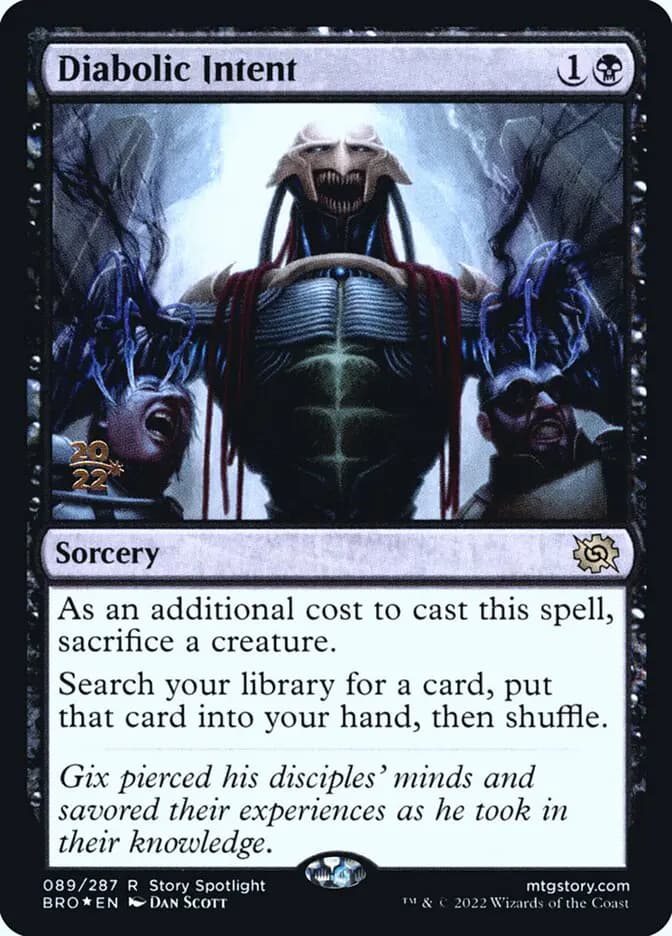 Card image of Diabolic Intent