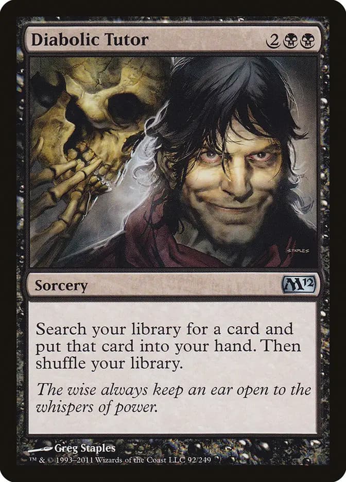Card image of Diabolic Tutor