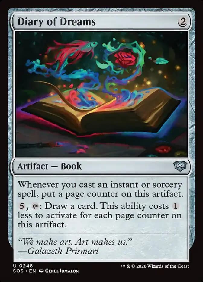 Card image of Diary of Dreams