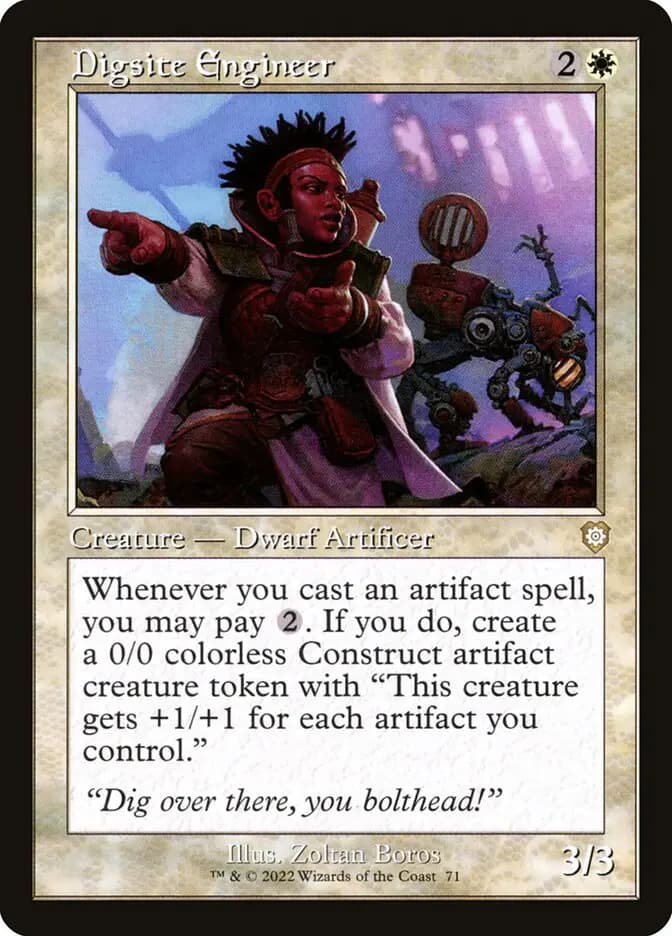 Card image of Digsite Engineer