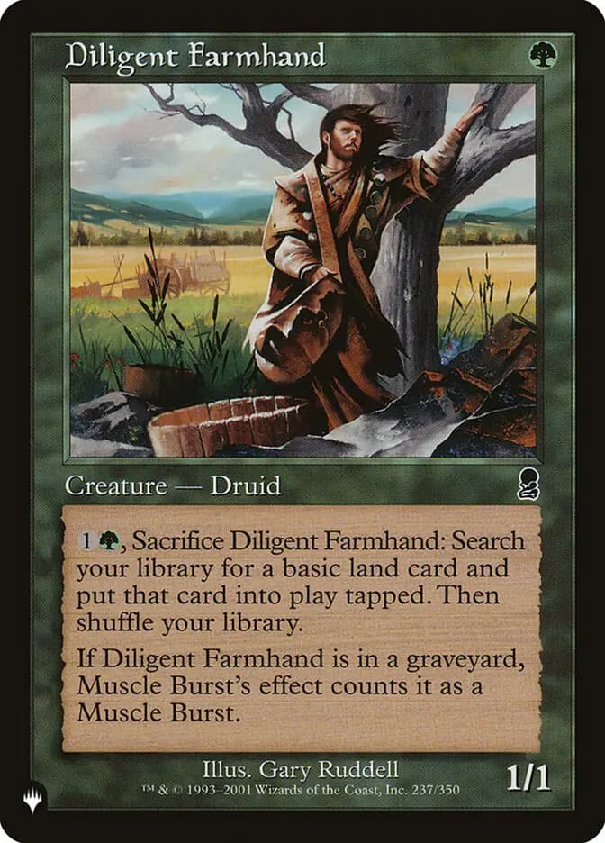 Card image of Diligent Farmhand