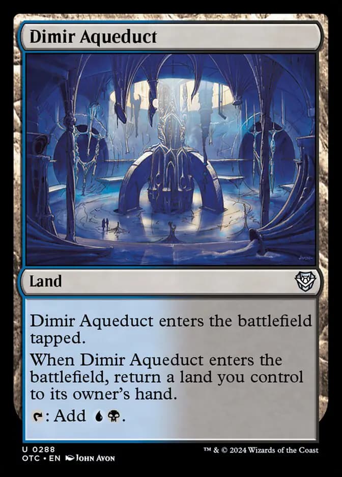 Card image of Dimir Aqueduct