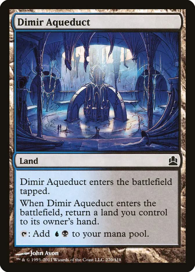 Card image of Dimir Aqueduct