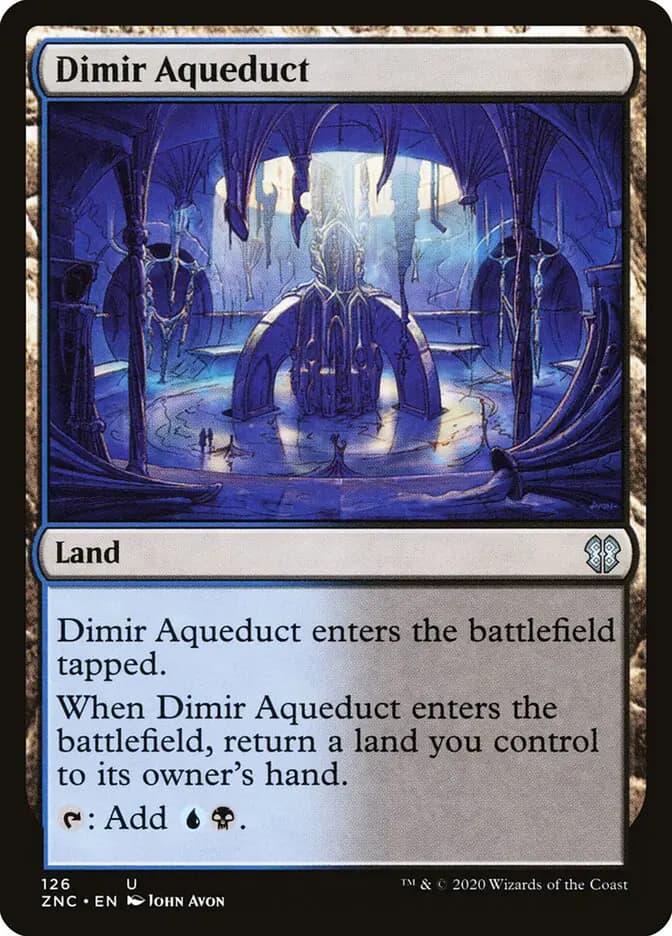 Card image of Dimir Aqueduct