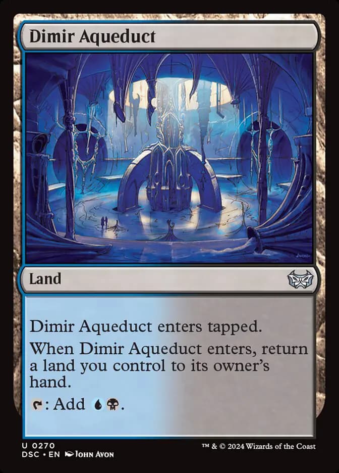 Card image of Dimir Aqueduct