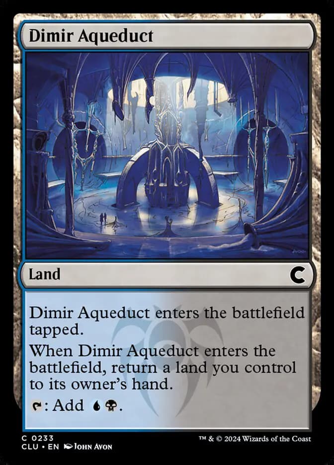 Card image of Dimir Aqueduct