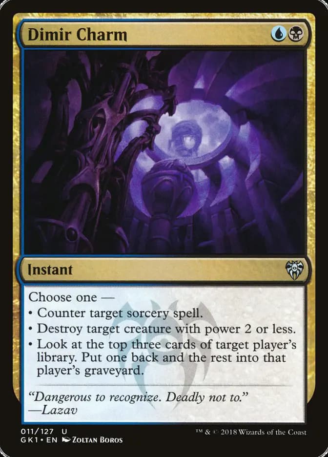Card image of Dimir Charm