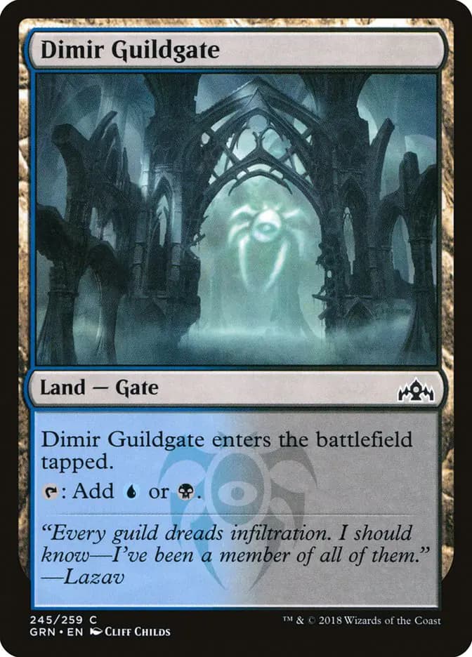Card image of Dimir Guildgate