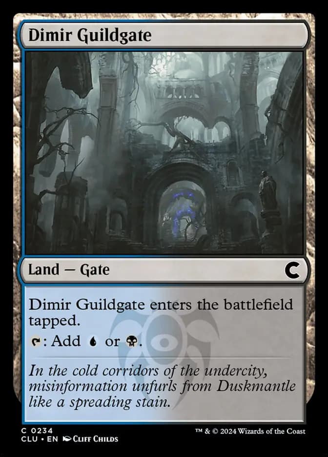 Card image of Dimir Guildgate