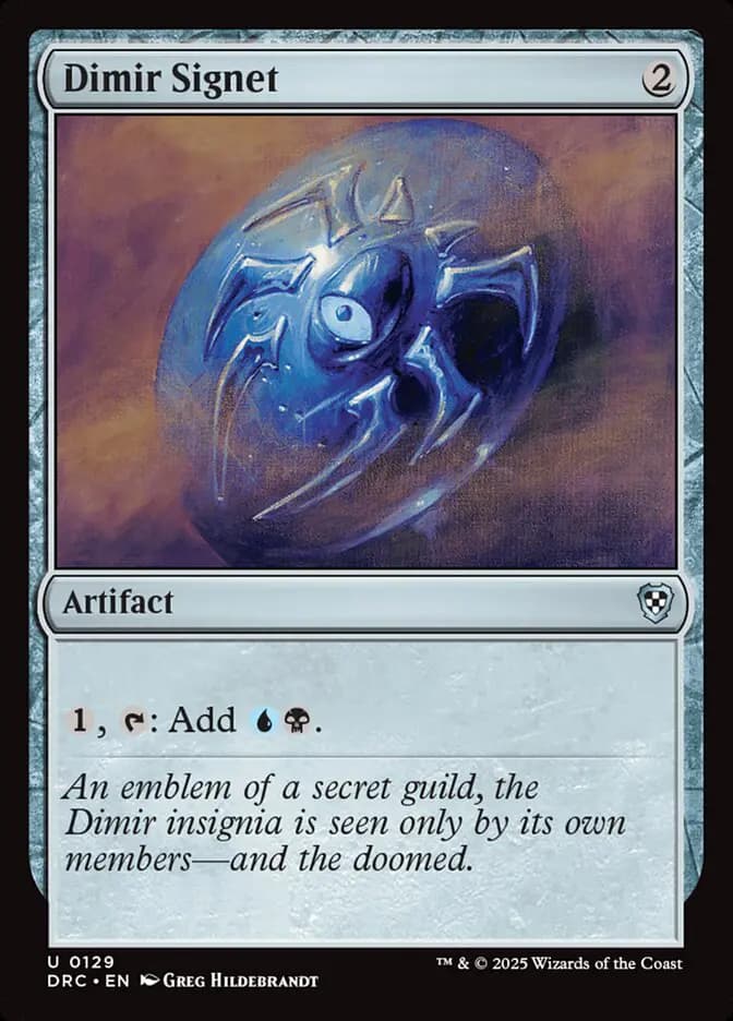 Card image of Dimir Signet