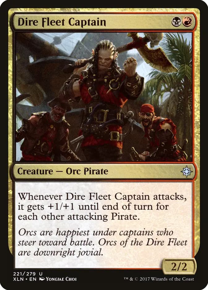 Card image of Dire Fleet Captain