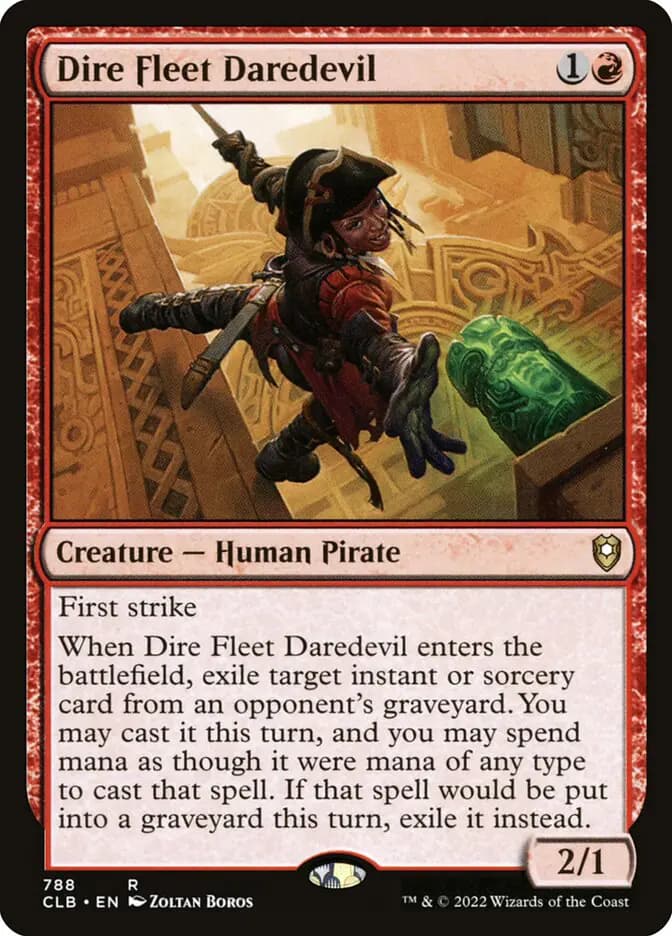 Card image of Dire Fleet Daredevil