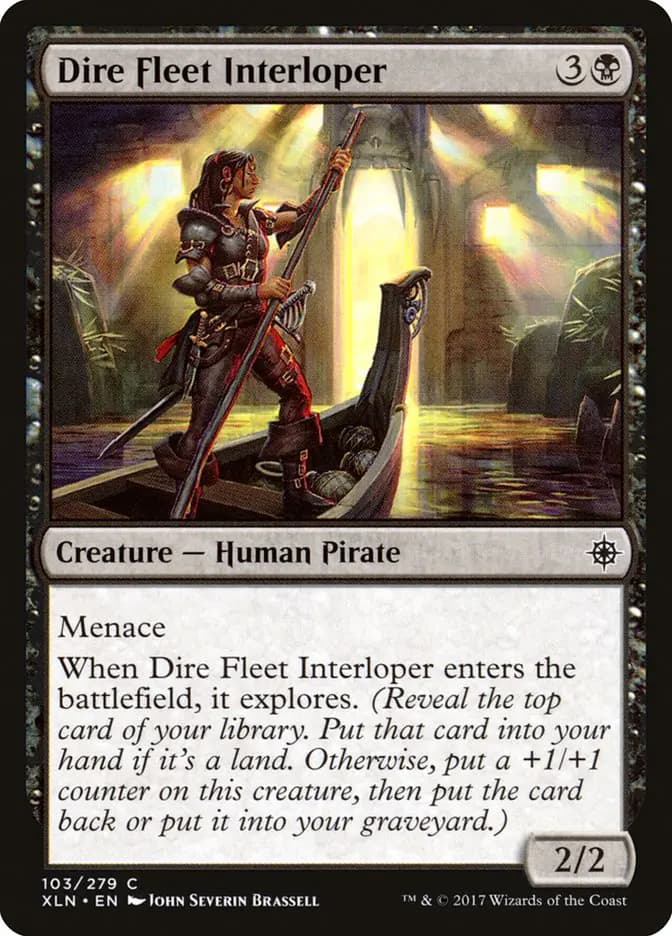 Card image of Dire Fleet Interloper