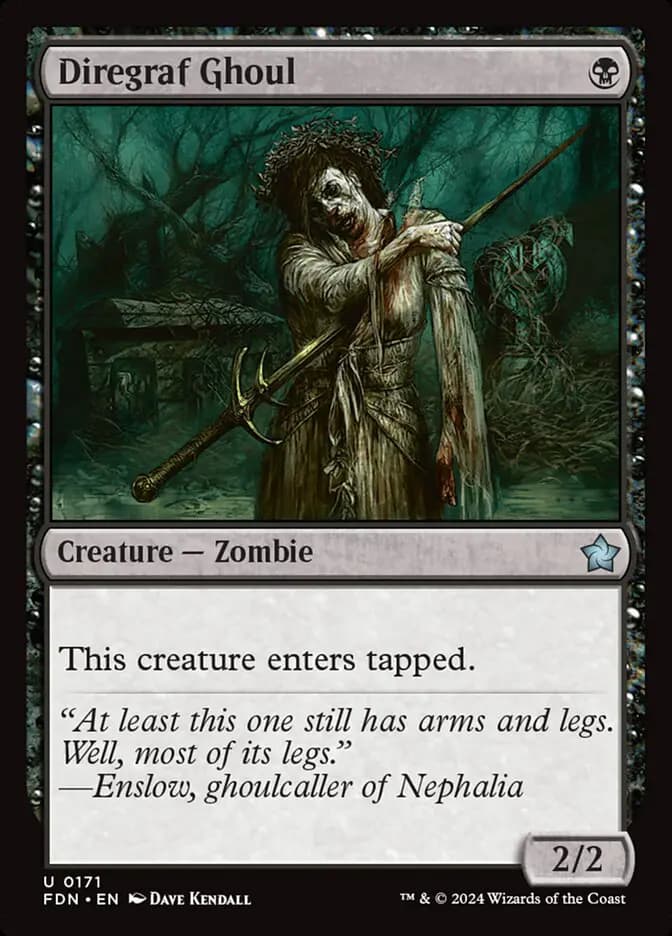Card image of Diregraf Ghoul