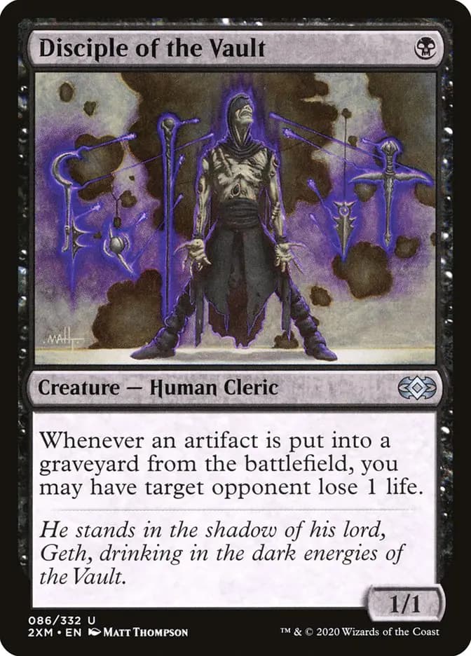 Card image of Disciple of the Vault