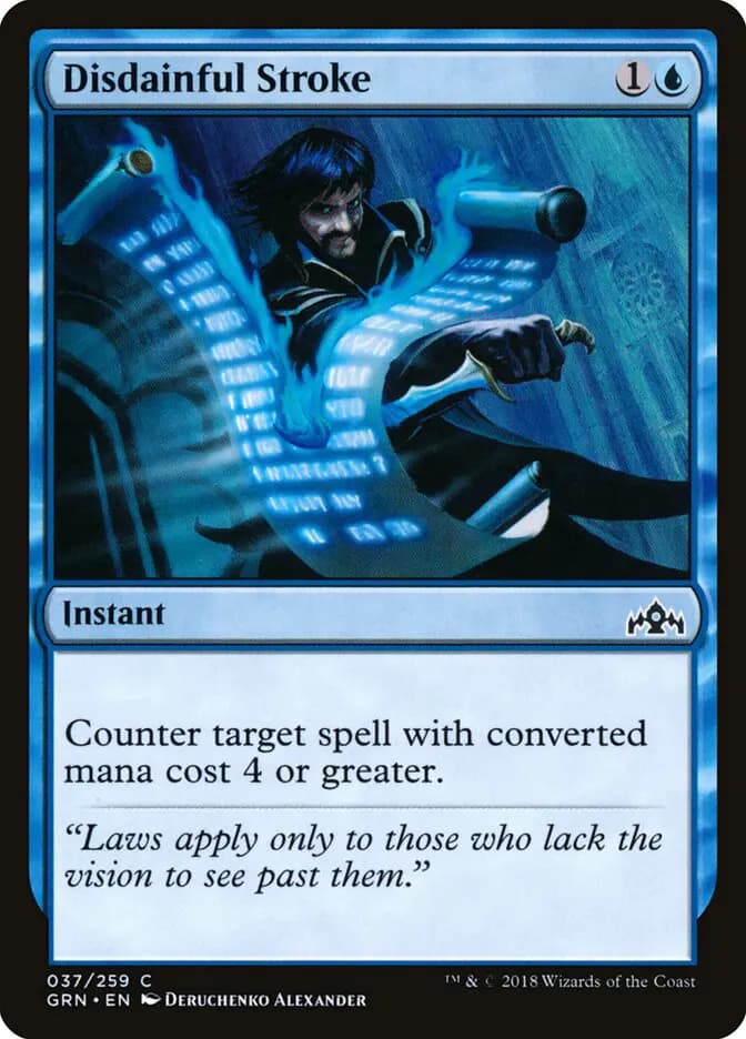 Card image of Disdainful Stroke